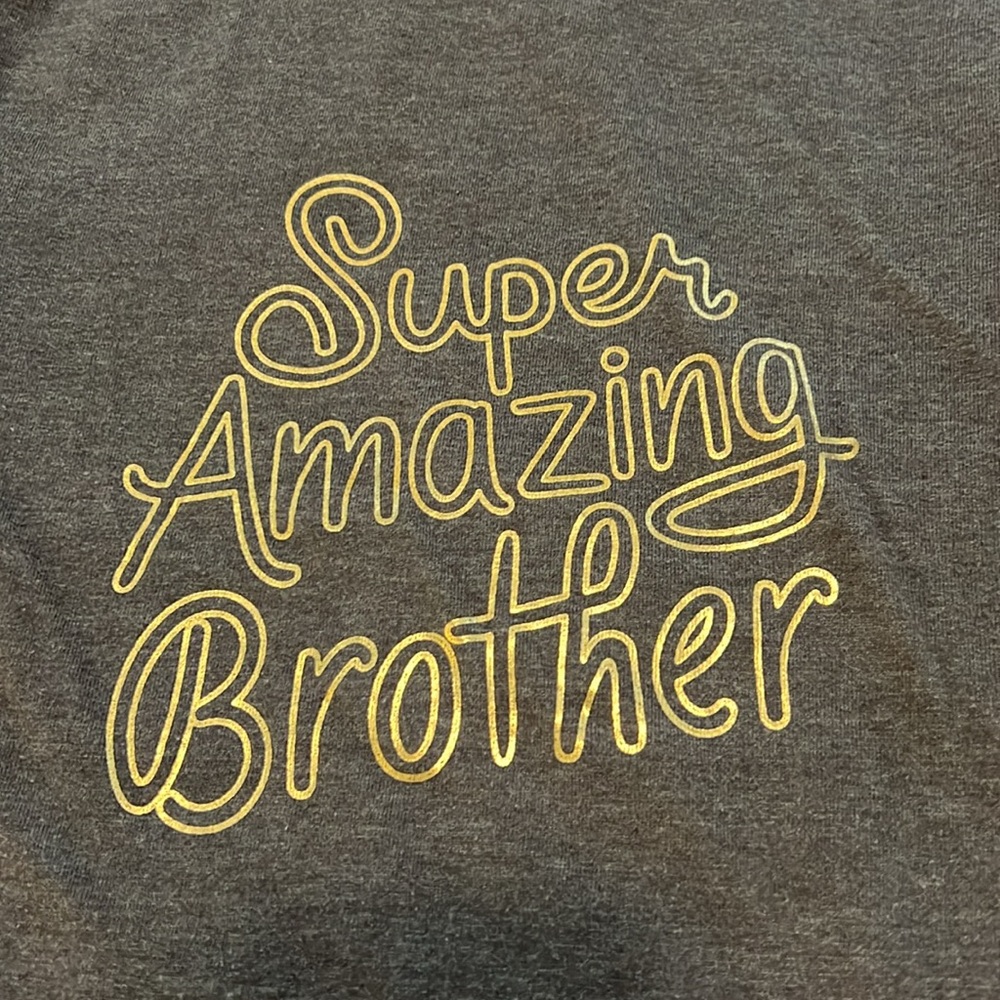 Super Amazing Brother Long Sleeve Top - Picture 2 of 3